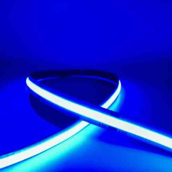 Luksus LED strips COB LED strip Blauw 8W 1050LM 480 LED’s p/m 24VDC IP20 - 5 meter