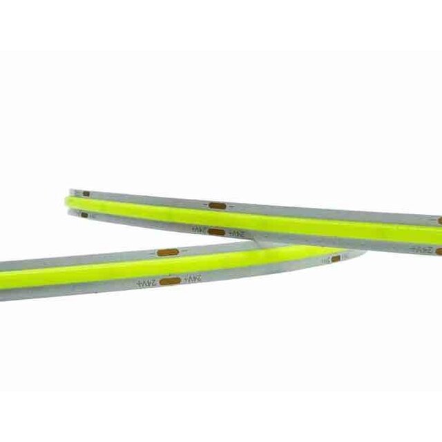 COB LED strip Groen 8W 1050LM 480 LED’s p/m 24VDC IP20 - 5 meter