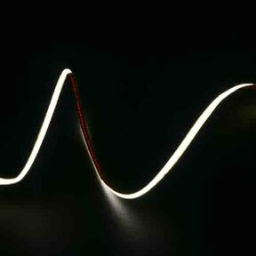 COB 5mm LED strip 24 volt natuurlijk wit 5W 850LM 384 LED p/m IP20 4000K – 5 meter