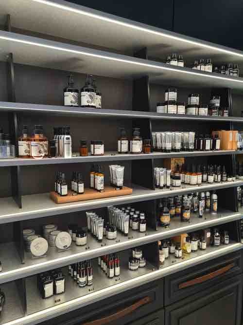 Schappen verlichting volledige horizontale LED oplossing te Amsterdam