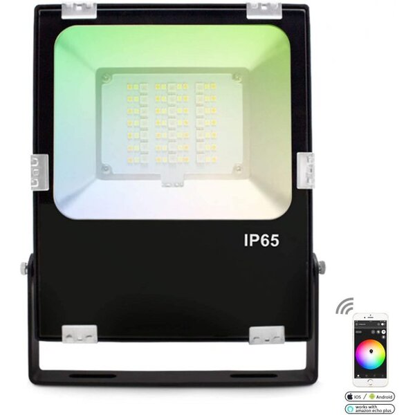 Gledopto Zigbee instelbare LED breedstraler RGBCCT 45 watt (2000K-6500K) – smarthome compatible - Gledopto