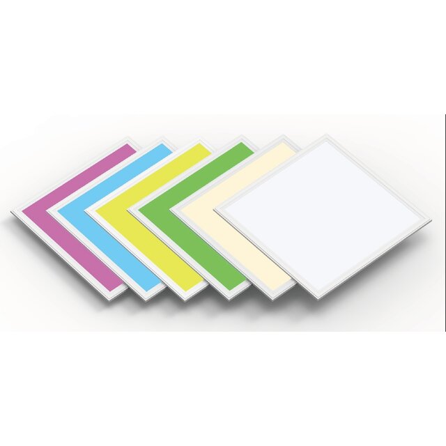 LED paneel – schakel tussen kleur en wit tinten - 40W  RGBCC – 60x60