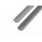 Luksus LED profielen Zwart LED hoekprofiel 2 meter inclusief klikafdekking 16,2mm x 16,02mm - C07ZWART