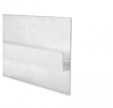 LED inbouw wandprofiel inclusief opaal klikafdekking 93,10 mm x 12,50 mm GIPS12ALU
