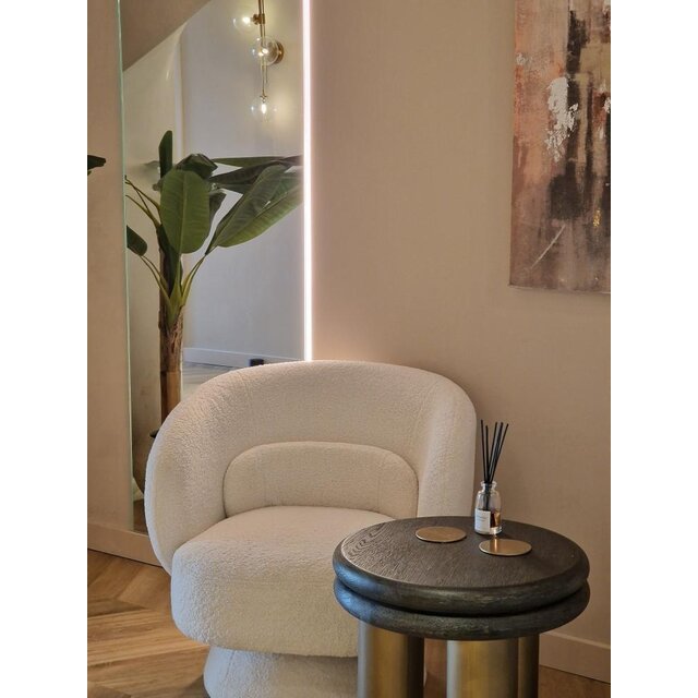 Dual white LED strip 22W 1800K~5000K 2200LM p/m 24VDC IP20 CRI90 - 5 meter