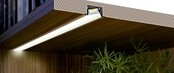 Diagonaal inbouw LED profiel 30 mm x 12.7 mm - C22ALU