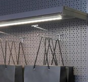 4 meter zwart LED profiel inclusief opaal klikafdekking 18,8mm x 18,6mm - 20ZWART