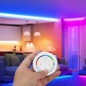 LED draadloze wanddimmer 4 zone voor RGBW, RGBWW, RGBCCT - Miboxer S2W+