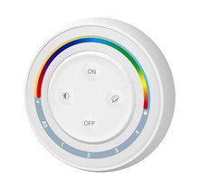 LED draadloze wanddimmer 4 zone voor RGBW, RGBWW, RGBCCT - Miboxer S2W+