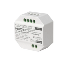 MiBoxer draadloze WIFI + 2,4ghz AC TRIAC LED dimmer – Draadloze Fase afsnijding Dimmer – Miboxer  Miboxer TRI-C1ZR