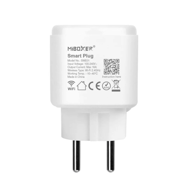 WIFI slimme stekker met Tuya Ondersteuning