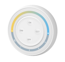 LED draadloze wanddimmer 4 zone voor Dual white - Miboxer S1W+