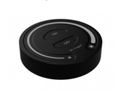 LED wanddimmer – Draadloos 1 zone - Rond model zwart - FUT087B