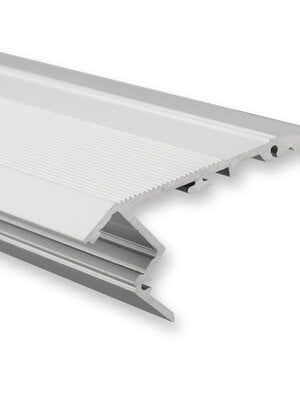 LED trapprofiel inclusief opaal klikafdekking 41,5 mm x 20,6 mm – D11