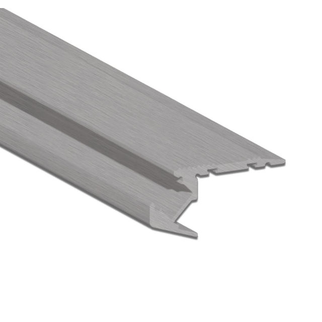 LED trapprofiel inclusief opaal klikafdekking 52,5 mm x 25,9 mm – D12