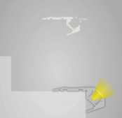 LED trapprofiel inclusief opaal klikafdekking 52,5 mm x 25,9 mm – D12