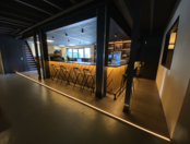 Zwart LED profiel met klikafdekking 17mm x 15,2mm - 06ZWART