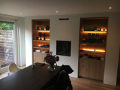 Wit LED profiel inclusief klikafdekking 16,8mm x 6,47mm - 01WIT