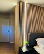 Zwart LED profiel inclusief afdekking 12mm x 12mm - SLIM200ZWART