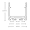 Luksus LED profielen LED XL profiel 26.79 mm x 26 mm - XL06ALU
