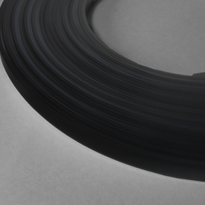 20 meter Losse LED profiel klikafdekking - Zwart - XL11ALU, XL11WIT, XL11ZWART