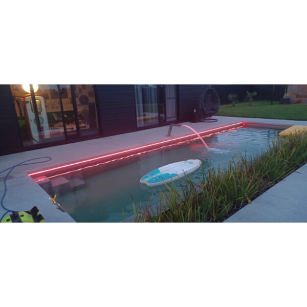 Luksus LED strips Neon Flex LED strip 24 volt RGBW 18W 1050LM 16 x 16mm IP65 – 10 meter