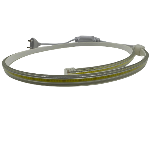 230 volt LED strip 11W 935LM 230VDC IP20 extra warm wit 2700K IP68 - 50 meter