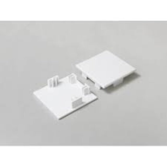 Eindkap t.b.v. LED profiel XL53WIT