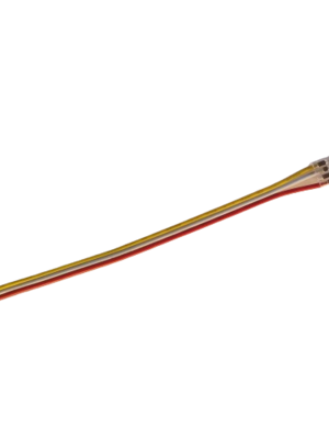 Dual white COB LED strip connector 1 zijdig – soldeervrij – klik connector – 8mm