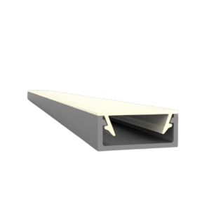 LED profiel inclusief klikafdekking 15mm x 6mm - 301ALU