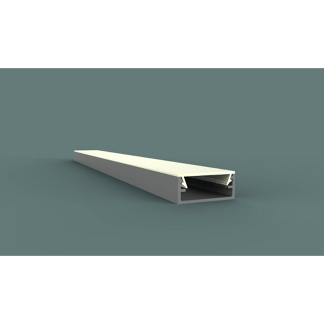 Zwart LED profiel inclusief klikafdekking  20 x 8,84mm mm - 304ZWART