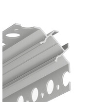 LED stuc tegel binnenhoek profiel 39,9 mm x 39,9 mm C24STUC BINNENHOEK