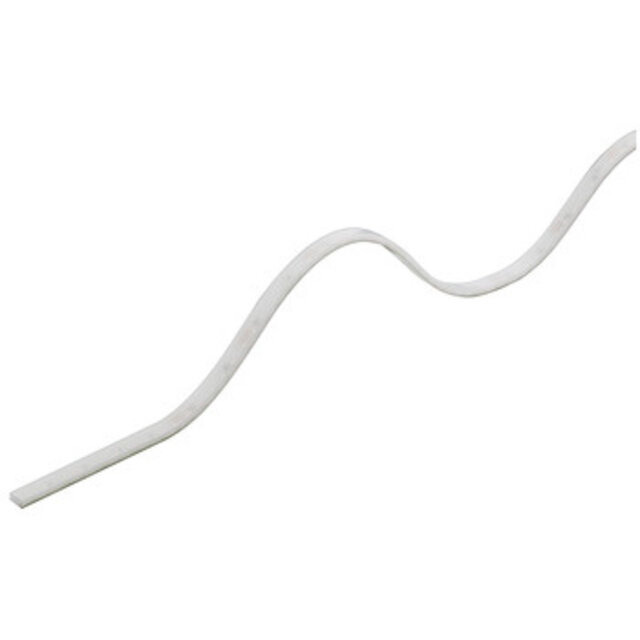 Led strip in siliconenslang, Häfele Loox5 led 2099 12 V 2-pol. (monochroom) straling naar de zijkant, voor groef 4 x 10 mm, 120 leds/m, 9,6 W/m, IP44