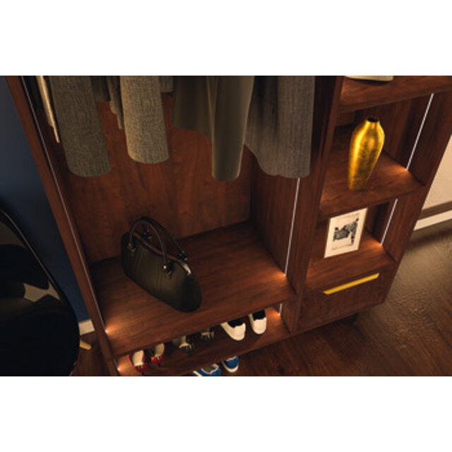 Led strip in siliconenslang, Häfele Loox5 led 2099 12 V 2-pol. (monochroom) straling naar de zijkant, voor groef 4 x 10 mm, 120 leds/m, 9,6 W/m, IP44