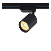 3- fase rail spot Zwart 10W 38° - PANDA - 4000k