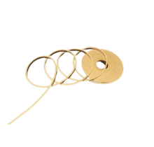 Mini Neon Flex LED strip 24 volt 3000 kelvin warm wit 10W 850LM 4x8mm IP65 – 5 meter