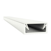 Wit LED profiel inclusief klikafdekking 15 x 6mm - 301WIT