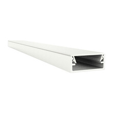 Wit LED profiel inclusief klikafdekking 15 x 6mm - 301WIT