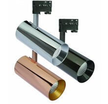 3- fase rail spot metallic zwart 19W 36° - KARLEY