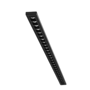 3- fase rail lineaire spot zwart 35W 60° 56cm lang - IRIS