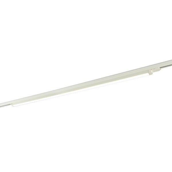 Luksus 3-fase LED 3-FASE instelbare lineaire LED lijn 110cm wit 120 graden bundel - LINA110WIT