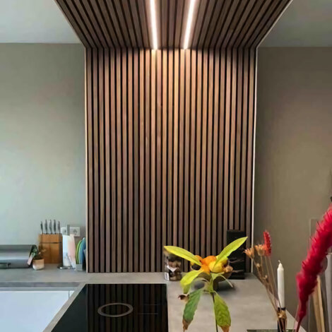 LED verlichting voor akoestische panelen