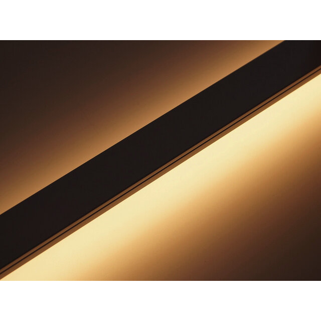 Zwart LED XL profiel 32mm x 11 mm – XL24ZWART