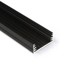 Zwart extra breed LED XL profiel 32mm x 11 mm – XL24ZWART
