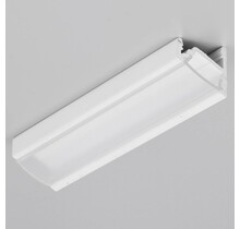 Wit LED hoekprofiel 12,6mm x 15,2 mm - CORNER10.V2WIT