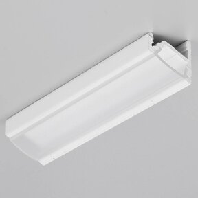 Wit LED hoekprofiel 12,6mm x 15,2 mm - CORNER10.V2WIT