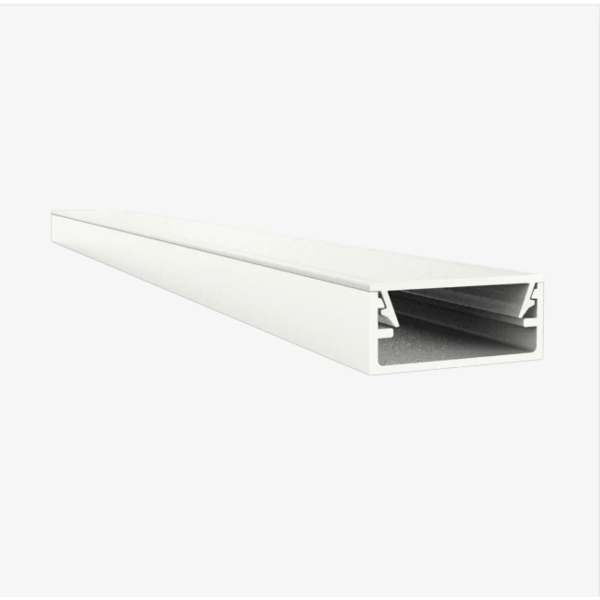 Luksus LED profielen Wit LED profiel inclusief klikafdekking 20.69 x 11.84 mm - 304WIT