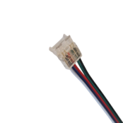RGBW/RGBWW COB LED strip connector 1 zijdig – soldeervrij – klik connector – 12mm  - IP20