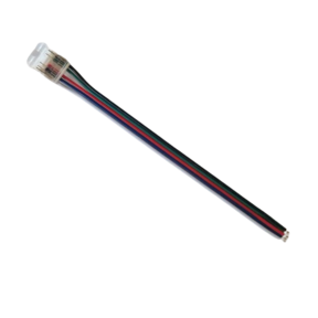 RGBW/RGBWW COB LED strip connector 1 zijdig – soldeervrij – klik connector – 12mm  - IP20