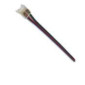 RGBW/RGBWW COB LED strip connector 1 zijdig – soldeervrij – klik connector – 12mm  - IP20